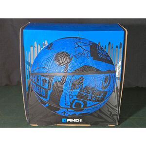 AND1 Basketball Blue Black 29.5"